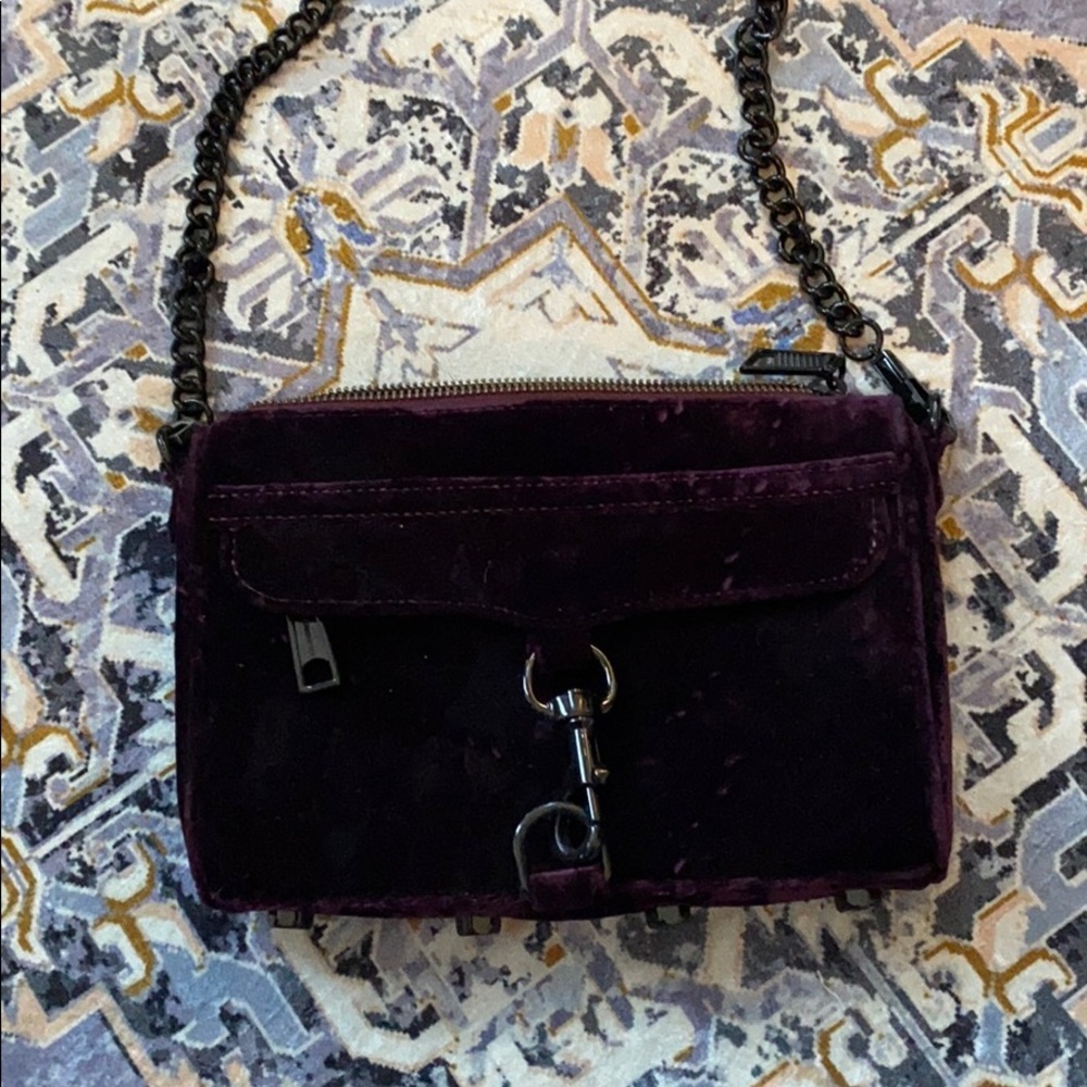 Rebecca Minkoff Suede Chain Purse